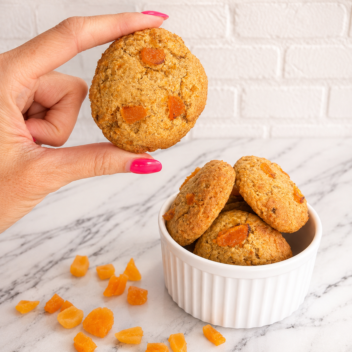 Cookie de damasco