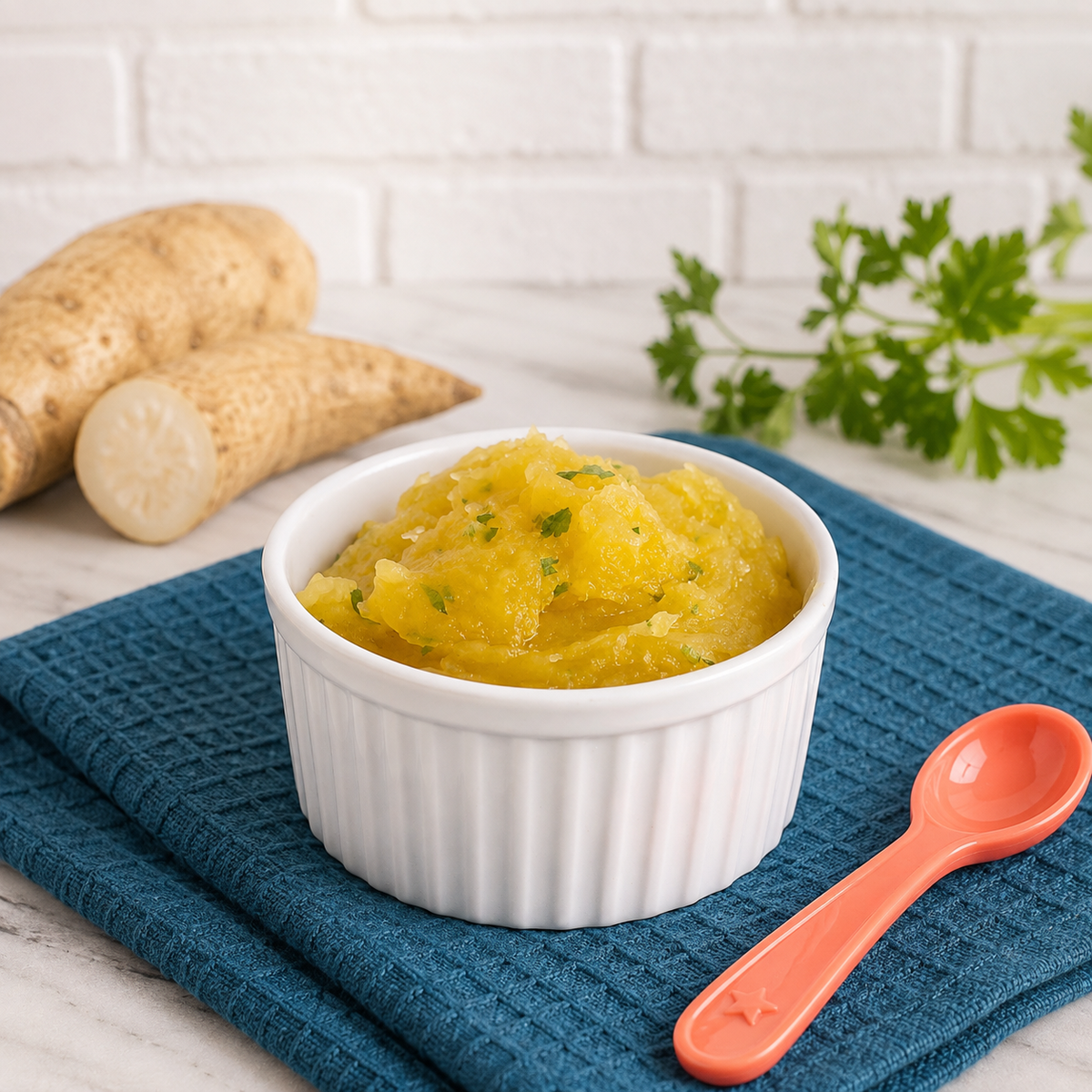 200g - Purê de Batata Baroa - Cubinhos