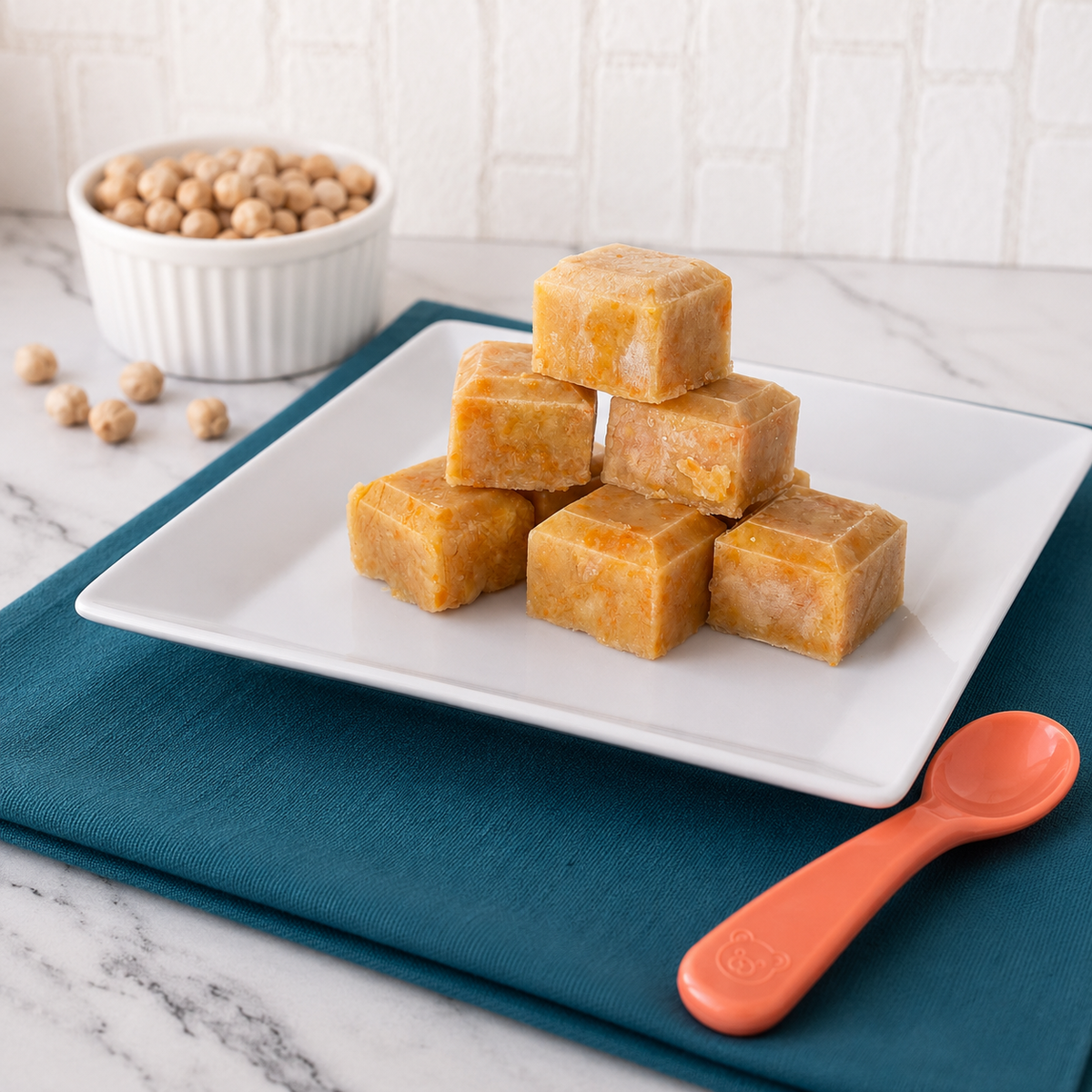 200g - Grão de Bico Cremoso - Cubinhos