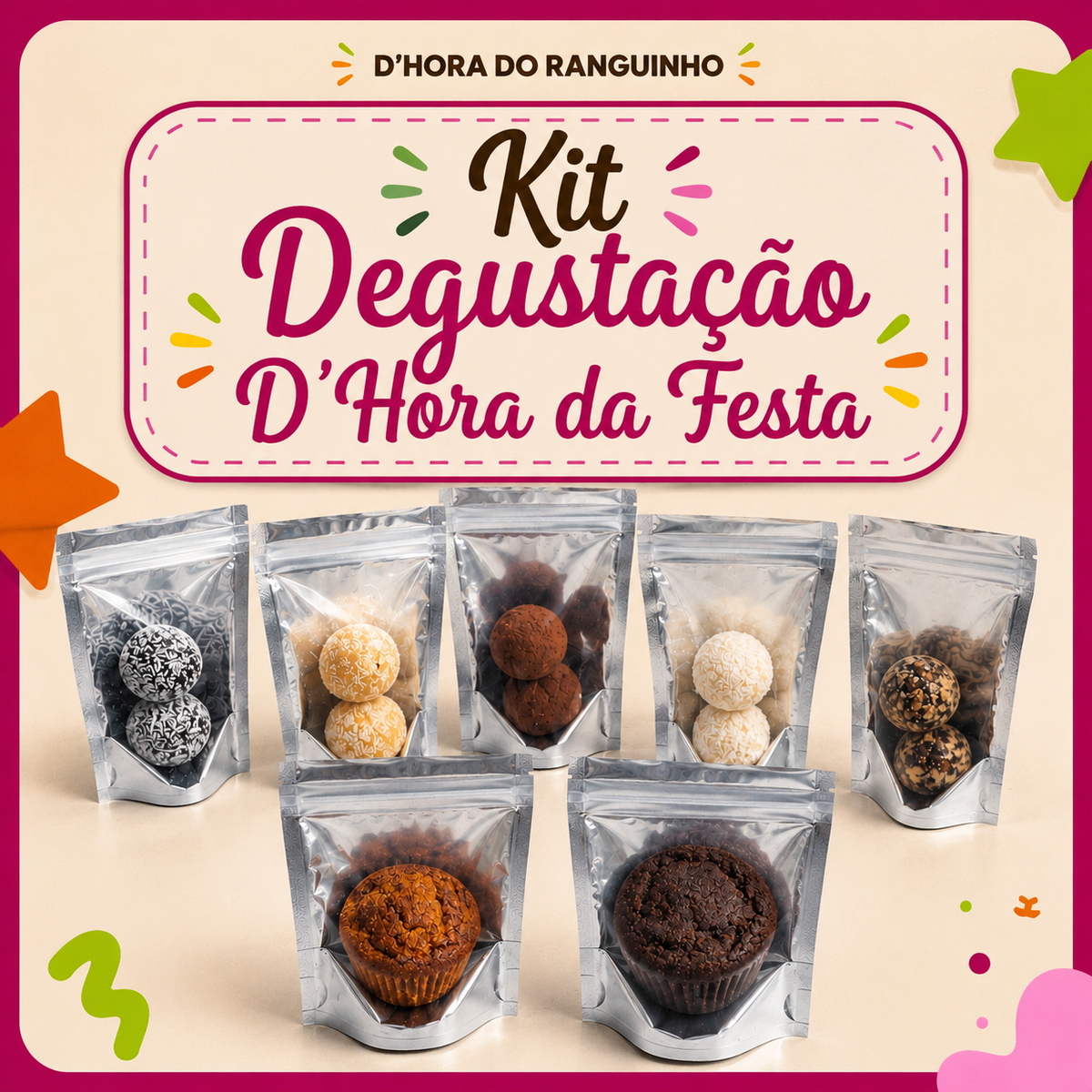 Kit Degustação D’Hora da Festa