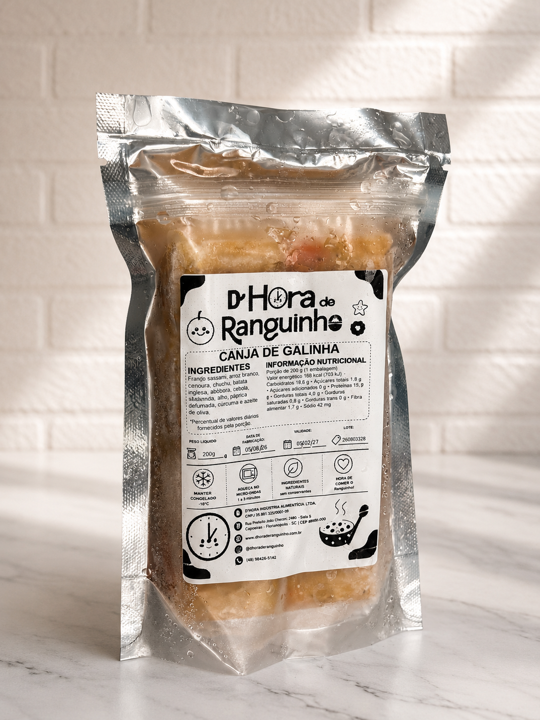 200g - Canja de Galinha - Cubinhos