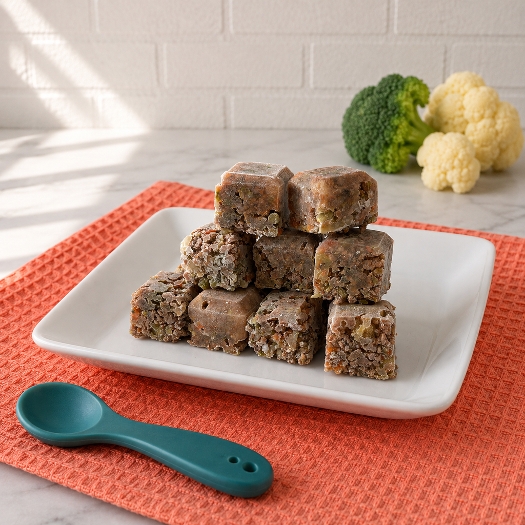 200g - Carne Moída com Legumes - Cubinhos