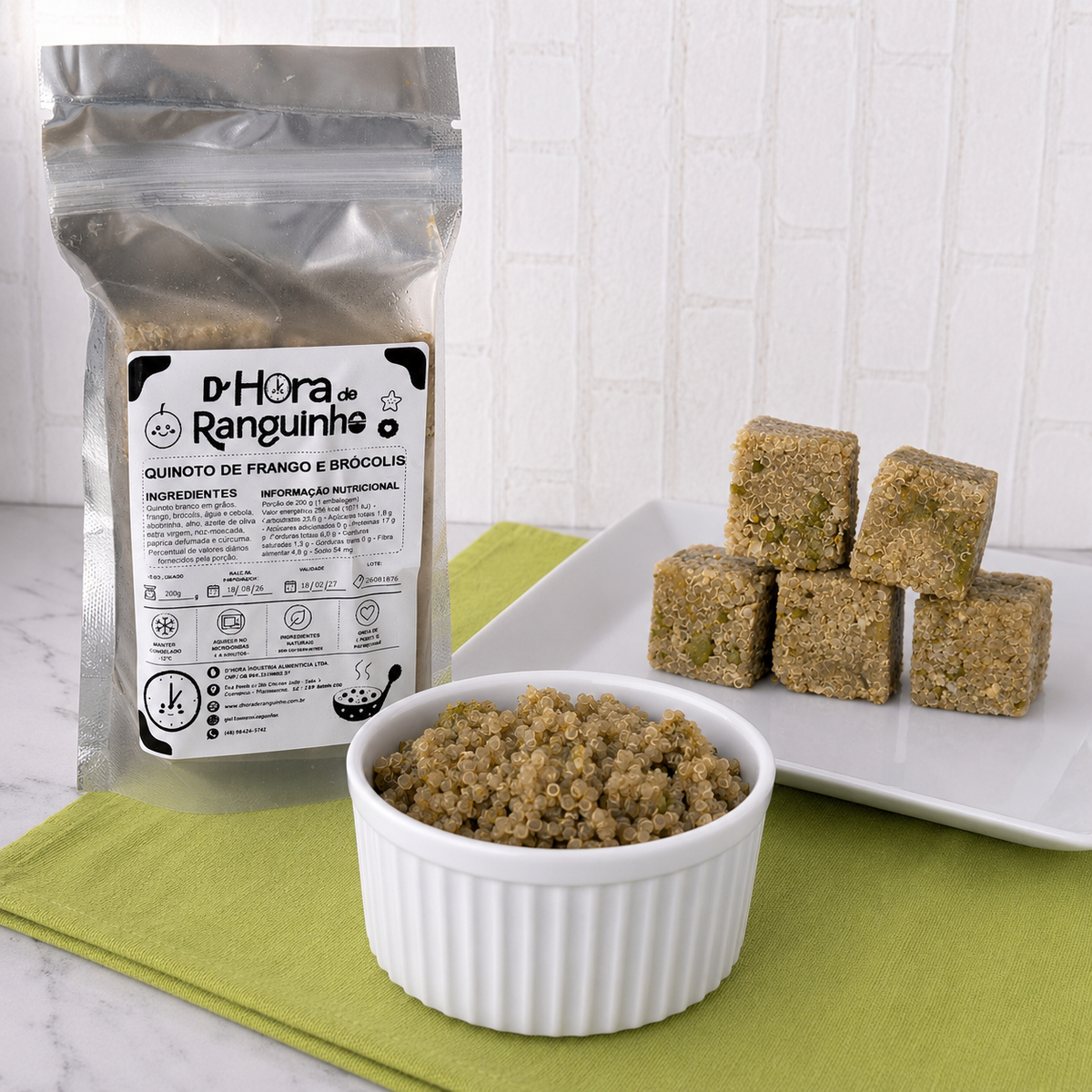 200g - Quinoto de Frango - Cubinhos