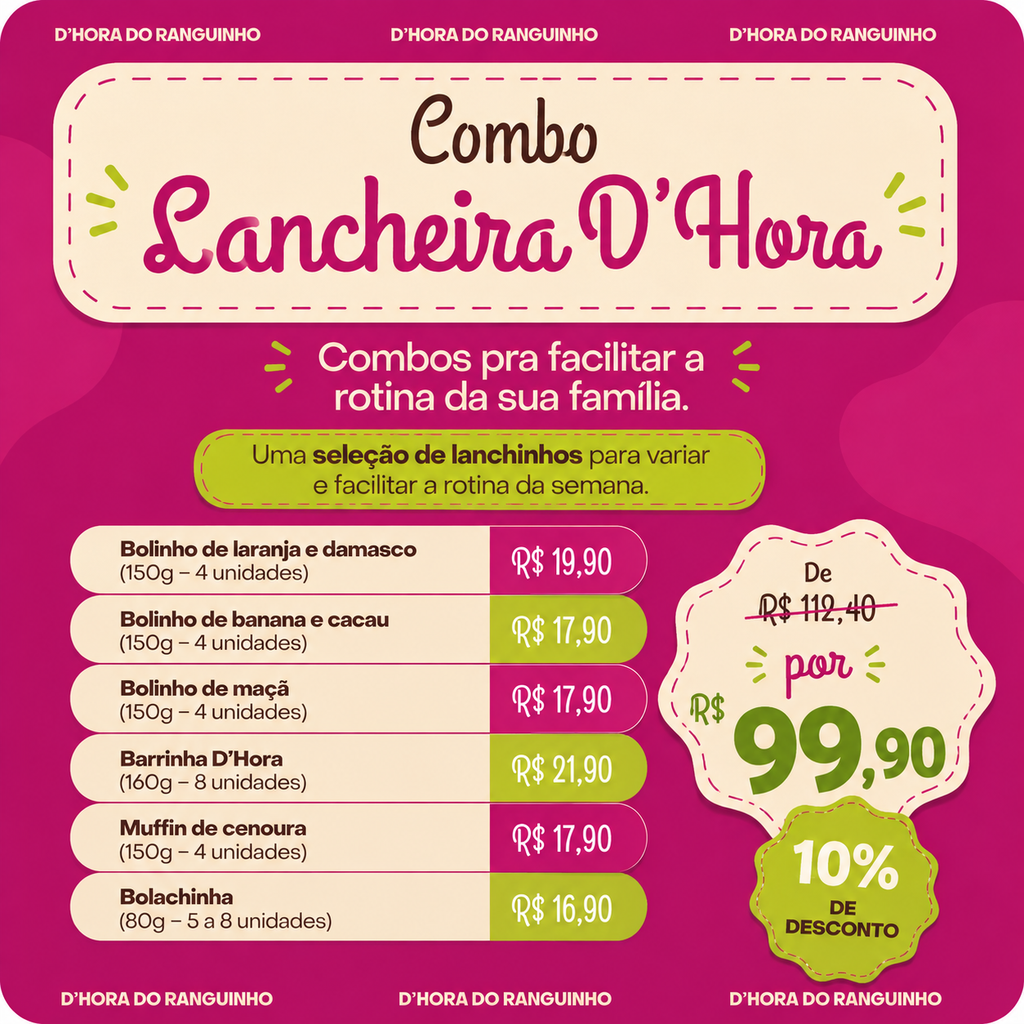 Combo - Lancheira D’Hora